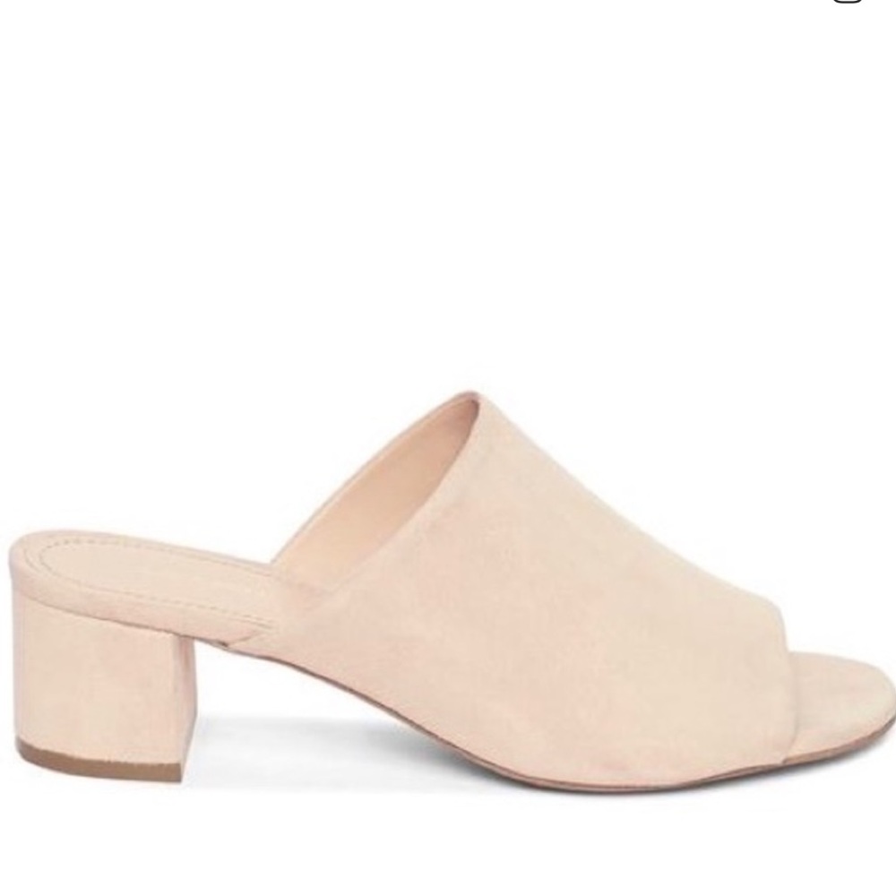 Mansur Gavriel Cream Suede Mules 11